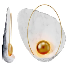 Sconce ginger jagger pearl wall lamp